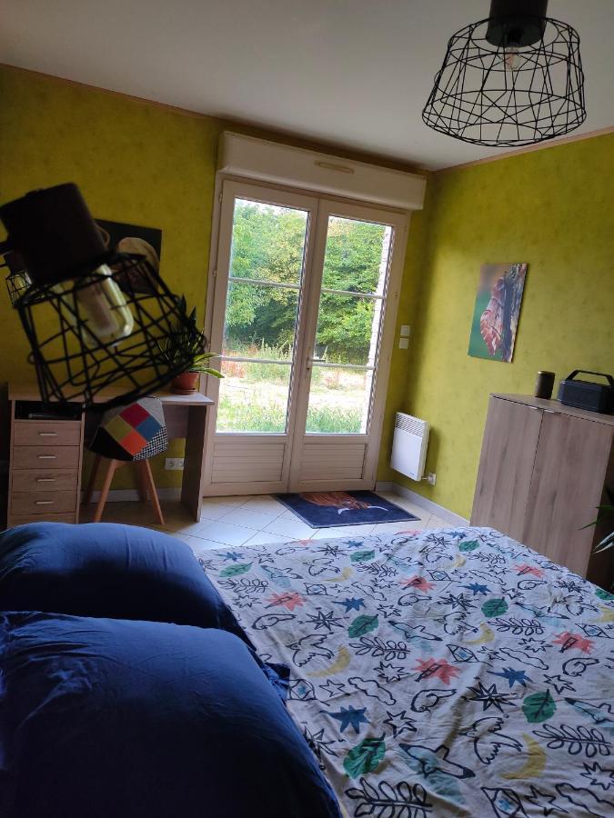 Chambre Avec Sdb Privative En Pleine Campagne Baillou Eksteriør bilde