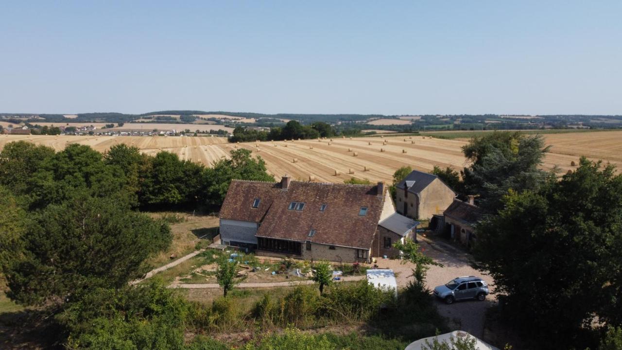 Chambre Avec Sdb Privative En Pleine Campagne Baillou Eksteriør bilde