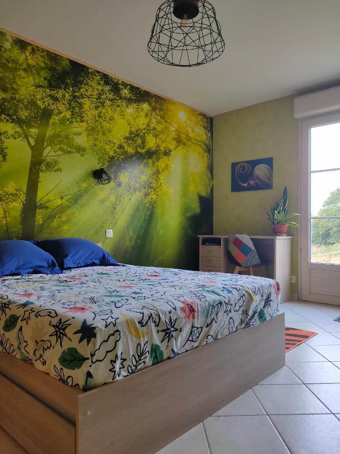 Chambre Avec Sdb Privative En Pleine Campagne Baillou Eksteriør bilde